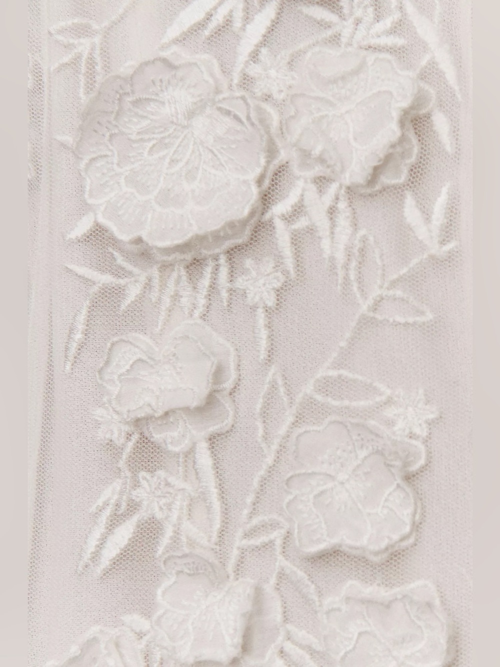 BHLDN Calla Sleeveless Tulle Floral Appliqué Maxi Dress - Picture 12 of 15